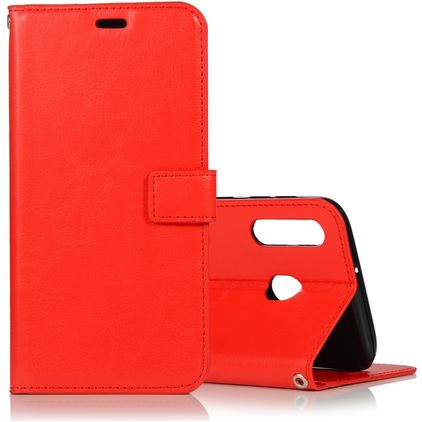 Mobigear Wallet Samsung Galaxy A40 Hülle Klapphülle Geldbörse - Rot
