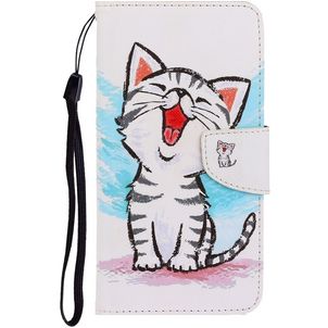 Mobigear Design Xiaomi Redmi 9 Hülle Klapphülle Geldbörse - Katze