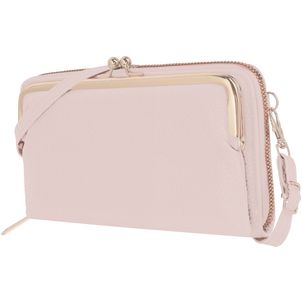 Antonio Fonzo Crossbody Clutch Snap Handytasche - Large - Pink