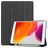 Mobigear Tri-Fold Gel iPad 9 (2021) Hülle TPU,Kunstleder Klapphülle + Stifthalter - Schwarz