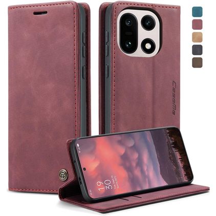 CaseMe 013 OnePlus 15 Hülle Klapphülle Geldbörse - Rot