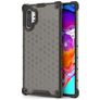 Mobigear Honeycomb Samsung Galaxy Note 10 Plus Hülle Hardcase Backcover Stoßfest - Schwarz
