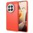 Mobigear Brushed Slim OnePlus 13 Hülle Flexibles TPU Backcover - Rot