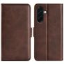 Mobigear Slim Magnet Samsung Galaxy A37 Klapphülle Portemonnaie - Braun