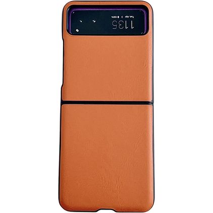 Mobigear Excellent Motorola Razr 40 Hülle Hardcase Backcover - Orange