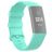 Mobigear Cross Silikon Fitbit Charge 4 Armband Dornschließe - Türkis