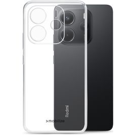 Mobilize Gelly Case Durchsichtig Xiaomi Redmi Note 14 Hülle Flexibles TPU Backcover - Transparent