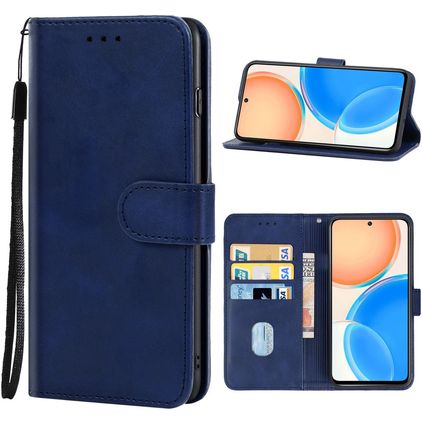 Mobigear Wallet HONOR X8 Klapphülle Portemonnaie - Blau