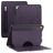 Mobigear Magnetic Folio iPad Air 2 (2014) Hülle Klapphülle + Stifthalter - Lila