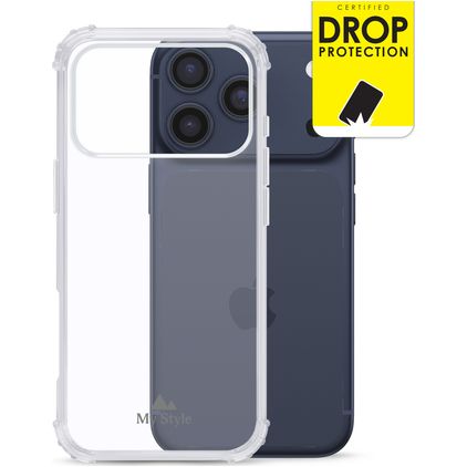 My Style Protective Flex Durchsichtig iPhone 18 Pro Max Hülle Flexibles TPU Backcover Stoßfest - Transparent