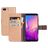 Mobiparts Saffiano Wallet Samsung Galaxy J6 (2018) Klapphülle Portemonnaie - Copper