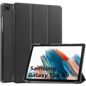 Mobigear Tri-Fold Samsung Galaxy Tab A9 (2023) Klapphülle - Schwarz