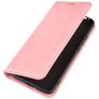 Mobigear Retro Slim POCO F2 Pro Hülle Klapphülle Geldbörse - Pink
