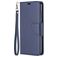 Mobigear Excellent Huawei P40 Hülle Klapphülle Geldbörse - Blau