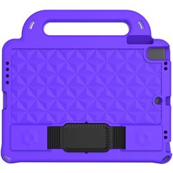 Mobigear Diamond iPad Air 1 (2013) Tablet Hülle für Kinder mit Tragegriff - Lila