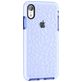 Mobigear Diamond iPhone XR Hülle Hardcase Backcover - Transparent / Blau