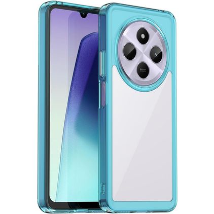 Mobigear Crystal Xiaomi Redmi 14C Hardcase Backcover - Blau