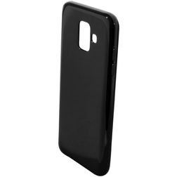 Mobiparts Classic Samsung Galaxy A6 (2018) Hülle Flexibles TPU Backcover - Schwarz