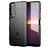 Mobigear Rugged Shield Sony Xperia 1 III Hülle Flexibles TPU Backcover Stoßfest - Schwarz