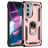 Mobigear Armor Ring Motorola Edge 30 Pro Hülle Hardcase Backcover Stoßfest mit Ringhalter - Roségold