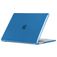 Mobigear Crystal Case MacBook Air 13 Zoll (2022-2026) Hardcase Hülle MacBook Case - Dunkelblau - Model A2681 / A3113 / A3240 / A3449