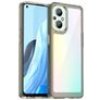 Mobigear Crystal OPPO Reno 7 Lite Hülle Hardcase Backcover - Transparent / Grau