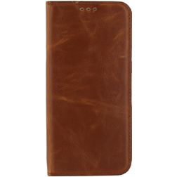 Mobilize Premium Gelly iPhone XS Hülle Klapphülle - Braun
