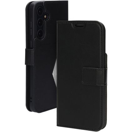 Mobiparts Classic Wallet Samsung Galaxy A35 Hülle Klapphülle Geldbörse - Schwarz