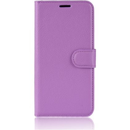 Mobigear Classic Xiaomi Redmi Go Hülle Klapphülle Geldbörse - Lila