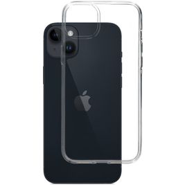 Mobiparts Classic Durchsichtig iPhone 14 Plus Hülle Flexibles TPU Backcover - Transparent