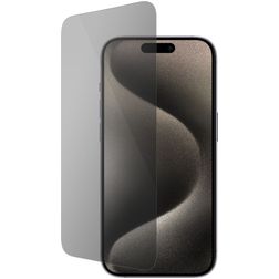 Mobiparts iPhone 15 Pro Panzerglas Gehärtetes Glas Displayschutz Privacy