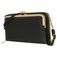 Antonio Fonzo Crossbody Clutch Snap Handytasche - Large - Schwarz