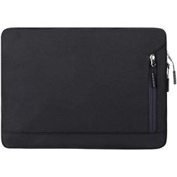 Mobigear Dual Zip Laptop Sleeve 15 - 16 Zoll Laptop Hülle - Schwarz