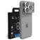 Elite iPhone 17 Pro Max Aluminum Kamera Schutz - Hüllenfreundlich - Silber