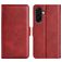 Mobigear Slim Magnet Samsung Galaxy A37 Klapphülle Portemonnaie - Rot