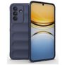 Mobigear Bumpy Samsung Galaxy A37 Hülle Flexibles TPU Backcover - Dunkelblau