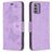 Mobigear Butterfly Nokia G42 Hülle Klapphülle Geldbörse - Lila