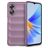 Mobigear Bumpy OPPO A17 Hülle Flexibles TPU Backcover - Lila