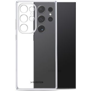 Mobilize Gelly Durchsichtig Samsung Galaxy S24 Ultra Hülle Flexibles TPU Backcover - Transparent