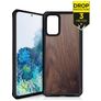 ITSKINS HybridFusion Samsung Galaxy S20 Plus Hardcase Backcover Shockproof - Dark Wood