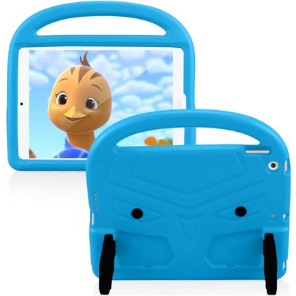 Mobigear Buddy iPad 7 (2019) Tablet Hülle für Kinder mit Tragegriff - Blau