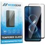 Mobigear Premium ASUS Zenfone 8 Panzerglas Gehärtetes Glas Displayschutz - Hüllenfreundlich - Schwarz