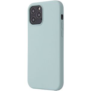 Mobigear Rubber Touch iPhone 12 Mini Silikon Hülle Backcover - Emerald Green
