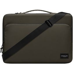 Gaston Luga Däsh Cushioned Briefcase Laptop Aktentasche 16 Zoll Laptoptasche + Handgriff - Oliv