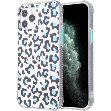 Mobigear Leopard iPhone 12 Pro Max TPU (flexibel) Backcover - Weiß