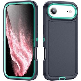 Mobigear Rugged iPhone Air Hülle Hardcase Backcover Stoßfest - Blau