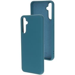 Mobiparts Samsung Galaxy A34 Silikon Hülle Backcover - Blueberry Blue