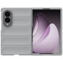 Mobigear Bumpy Samsung Galaxy Z Fold 8 Hülle Flexibles TPU Backcover - Grau