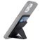 Mobigear Folding Snap-On Kartenetui - 3 Karten - MagSafe Kompatibel - Schwarz