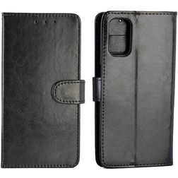 Mobigear Wallet OPPO A52 Hülle Klapphülle Geldbörse - Schwarz